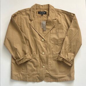 J. Crew Women's Camel Blazer Jacket